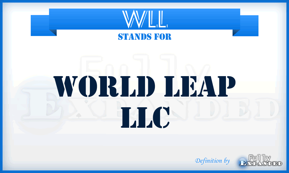 WLL - World Leap LLC