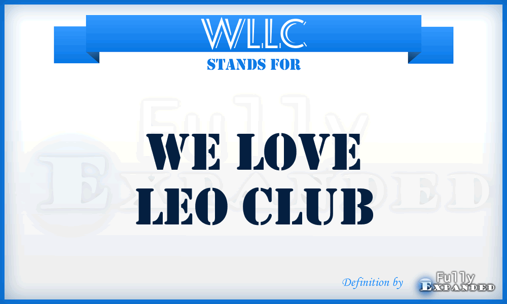 WLLC - We Love Leo Club