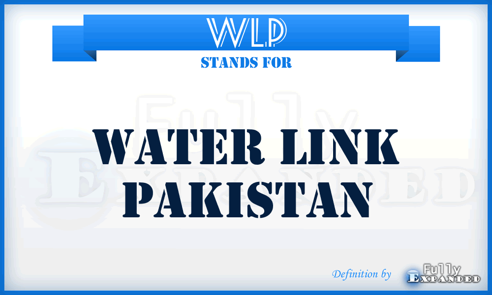 WLP - Water Link Pakistan