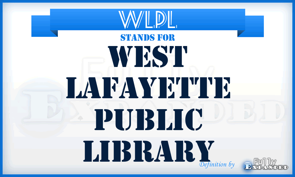 WLPL - West Lafayette Public Library