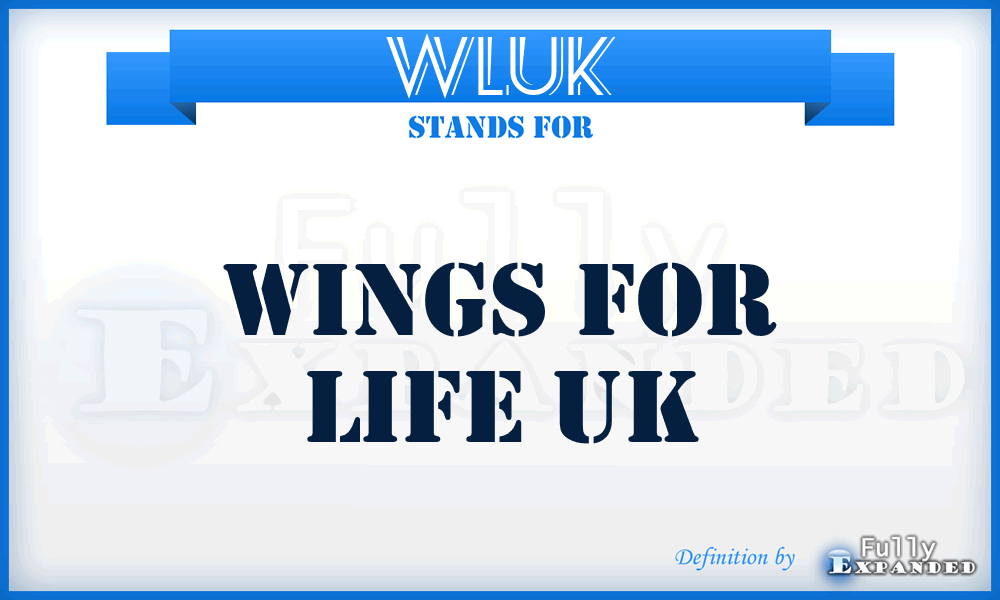 WLUK - Wings for Life UK