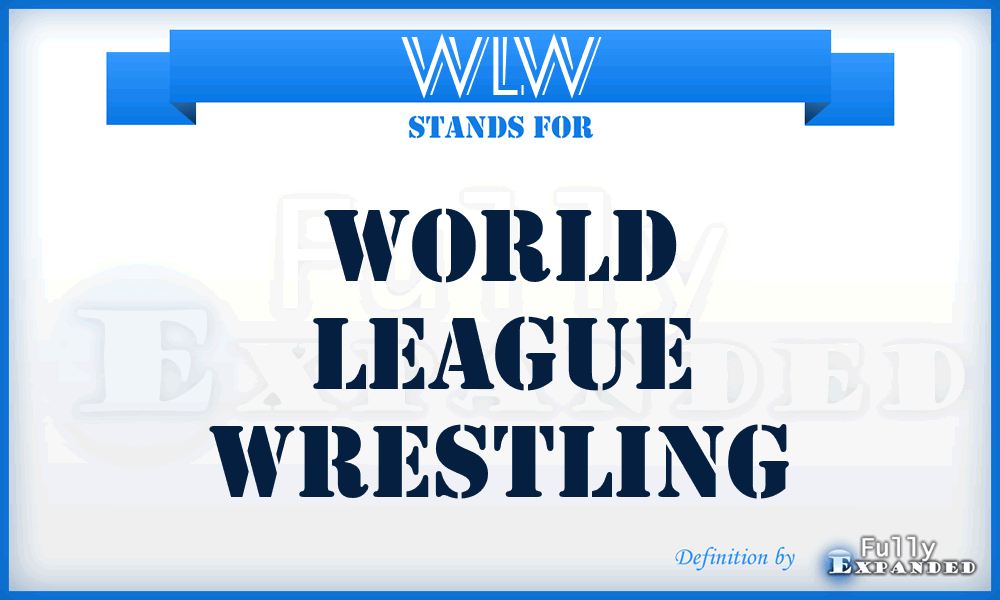WLW - World League Wrestling