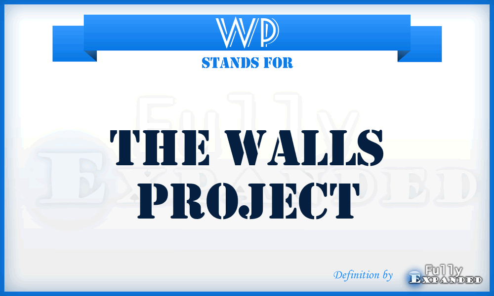 WP - The Walls Project