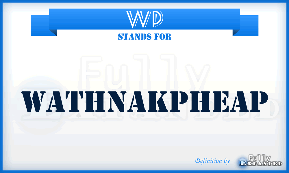 WP - Wathnakpheap