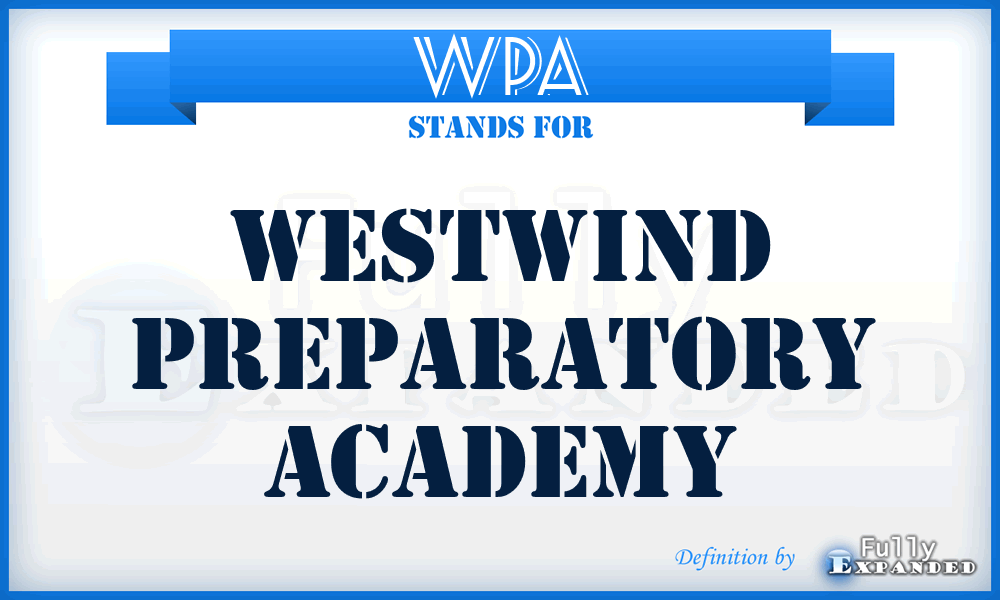 WPA - Westwind Preparatory Academy