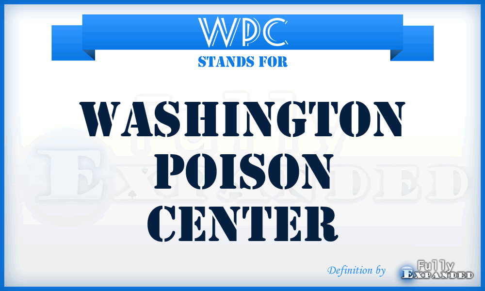 WPC - Washington Poison Center