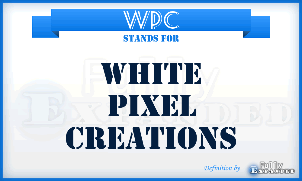 WPC - White Pixel Creations