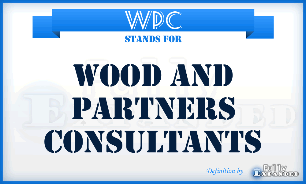 WPC - Wood and Partners Consultants