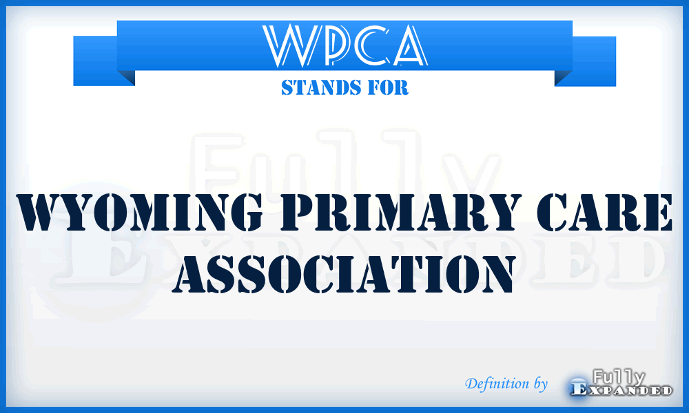 WPCA - Wyoming Primary Care Association