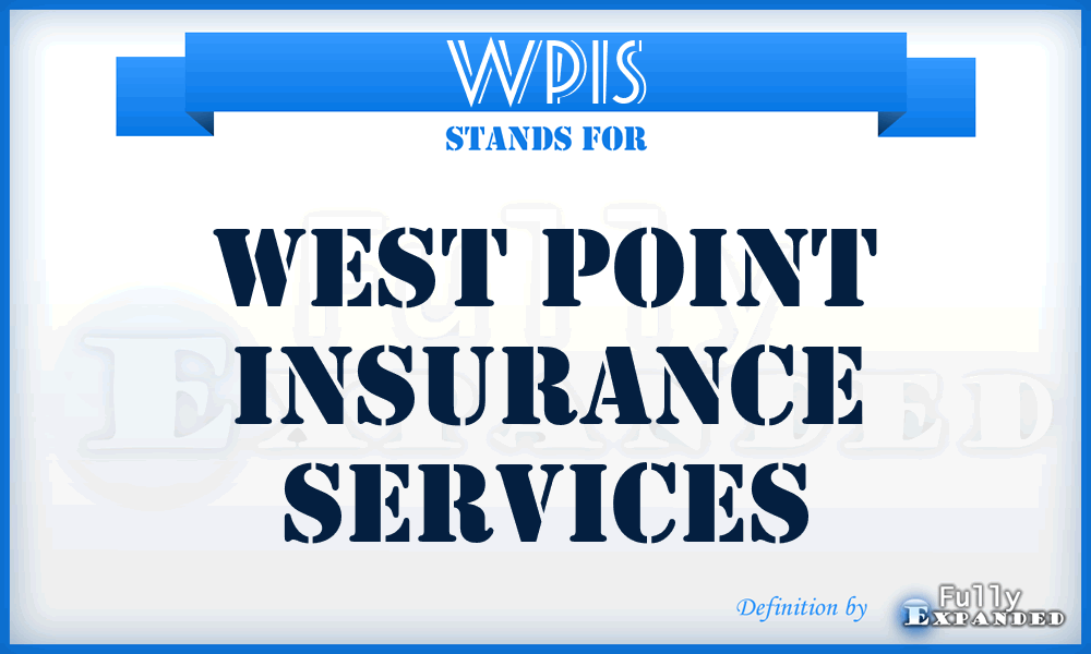 WPIS - West Point Insurance Services