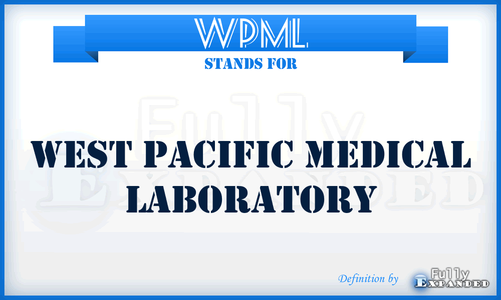 WPML - West Pacific Medical Laboratory