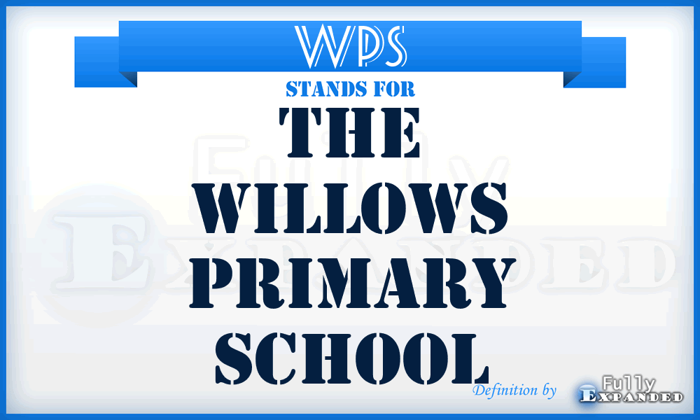 WPS - The Willows Primary School