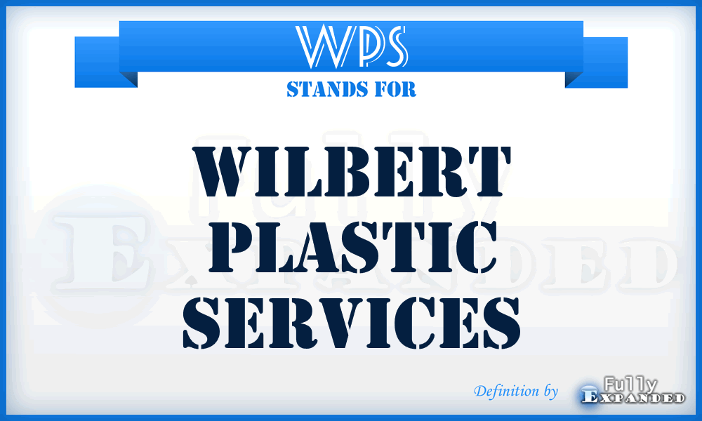 WPS - Wilbert Plastic Services