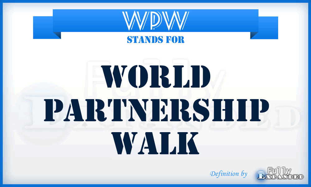 WPW - World Partnership Walk