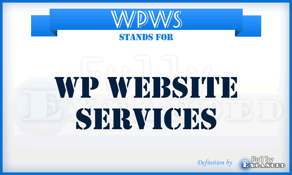 WPWS - WP Website Services
