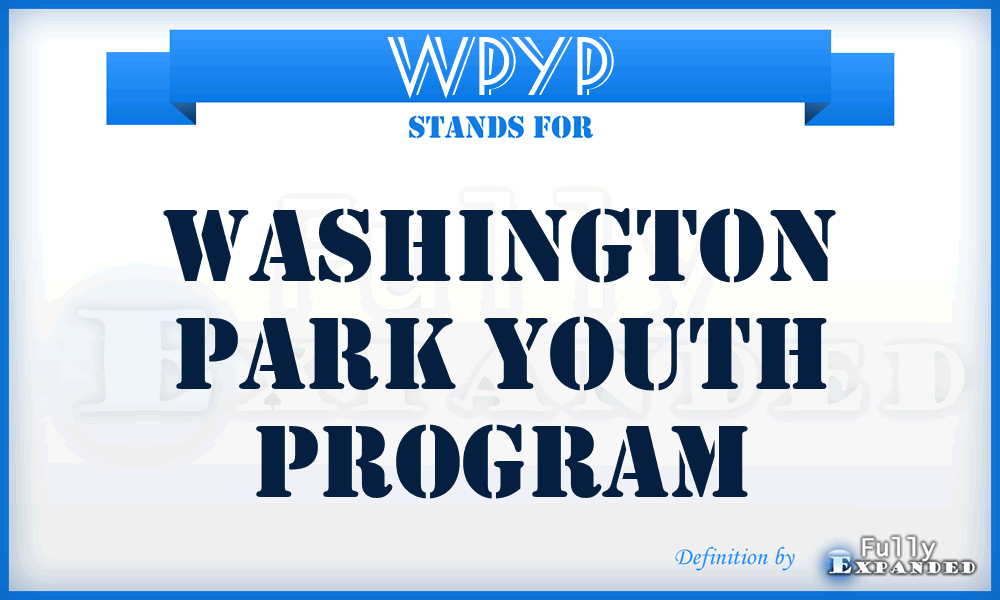 WPYP - Washington Park Youth Program