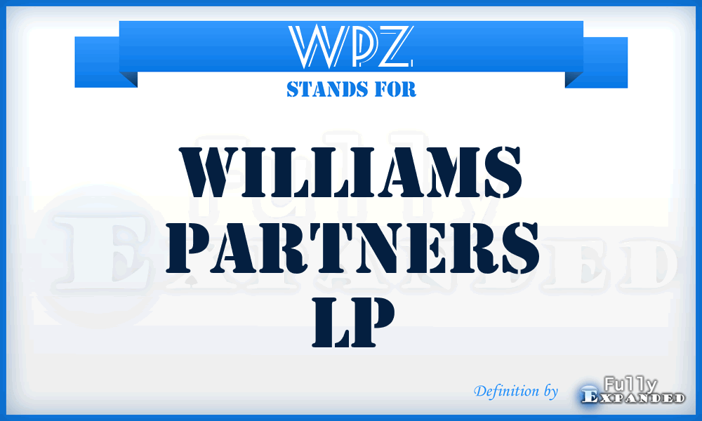 WPZ - Williams Partners LP