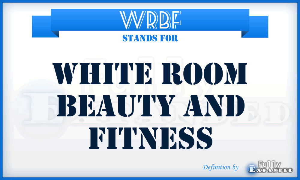 WRBF - White Room Beauty and Fitness