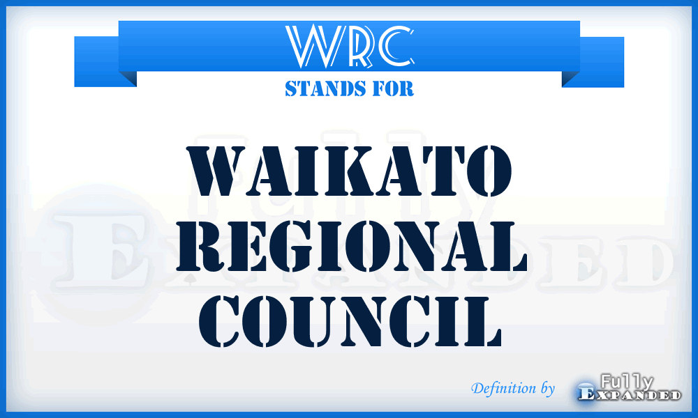 WRC - Waikato Regional Council