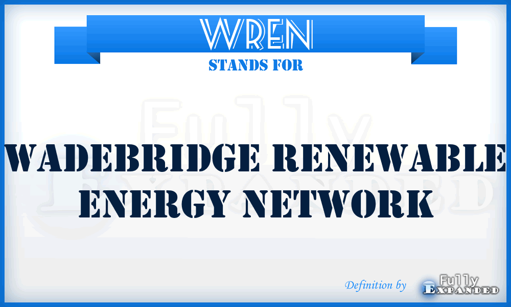 WREN - Wadebridge Renewable Energy Network