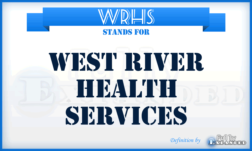 WRHS - West River Health Services
