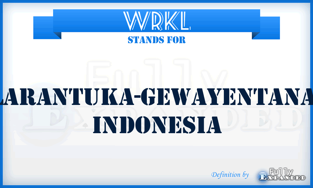 WRKL - Larantuka-Gewayentana, Indonesia