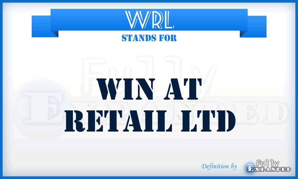 WRL - Win at Retail Ltd