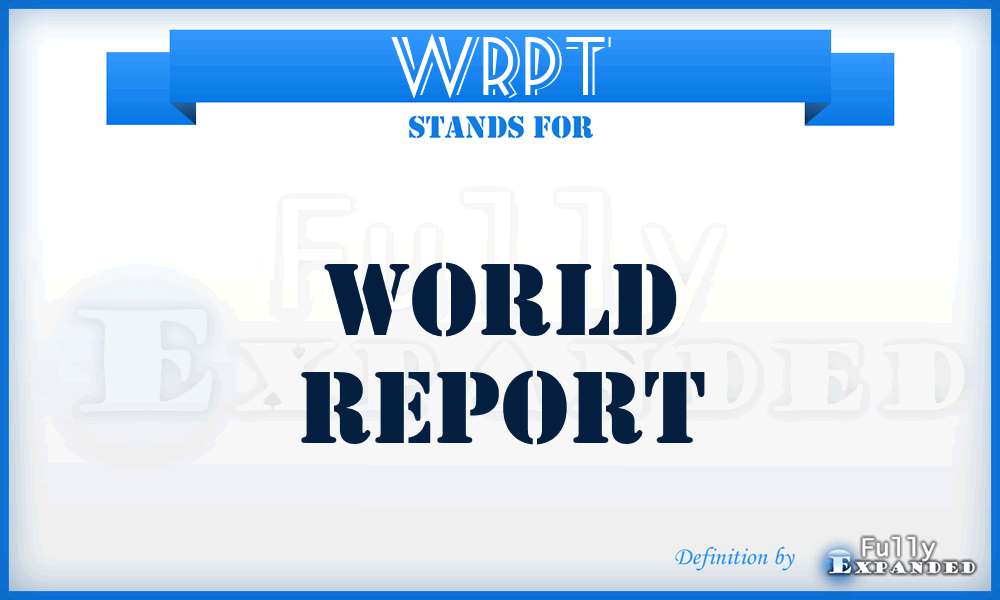 WRPT - World Report