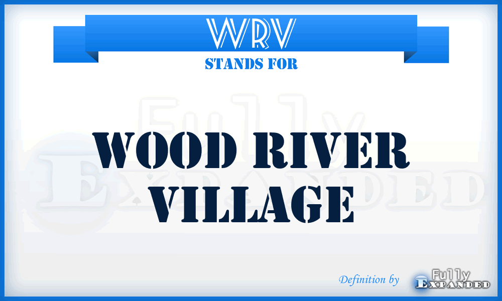 WRV - Wood River Village