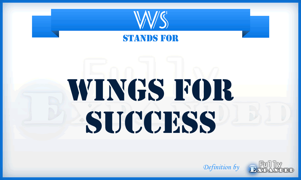 WS - Wings for Success