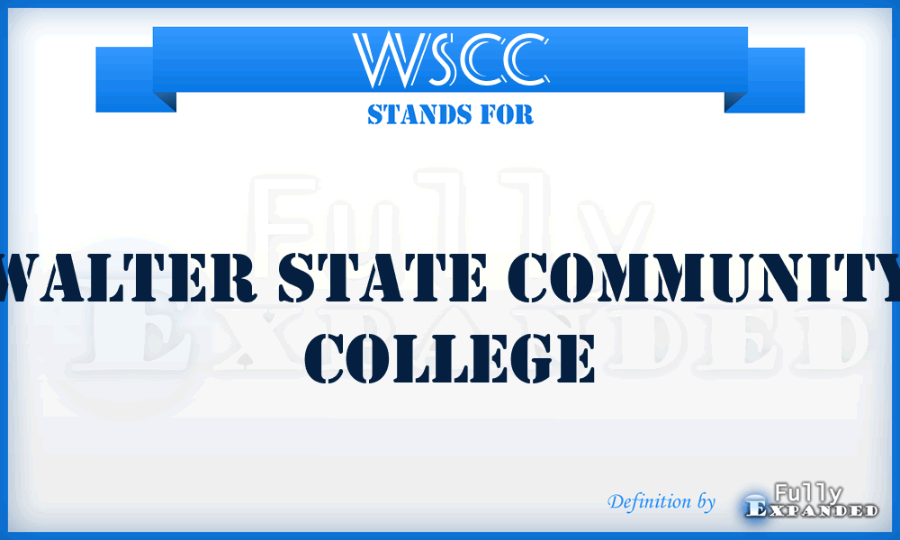 WSCC - Walter State Community College