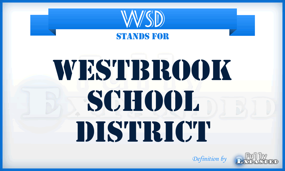 WSD - Westbrook School District