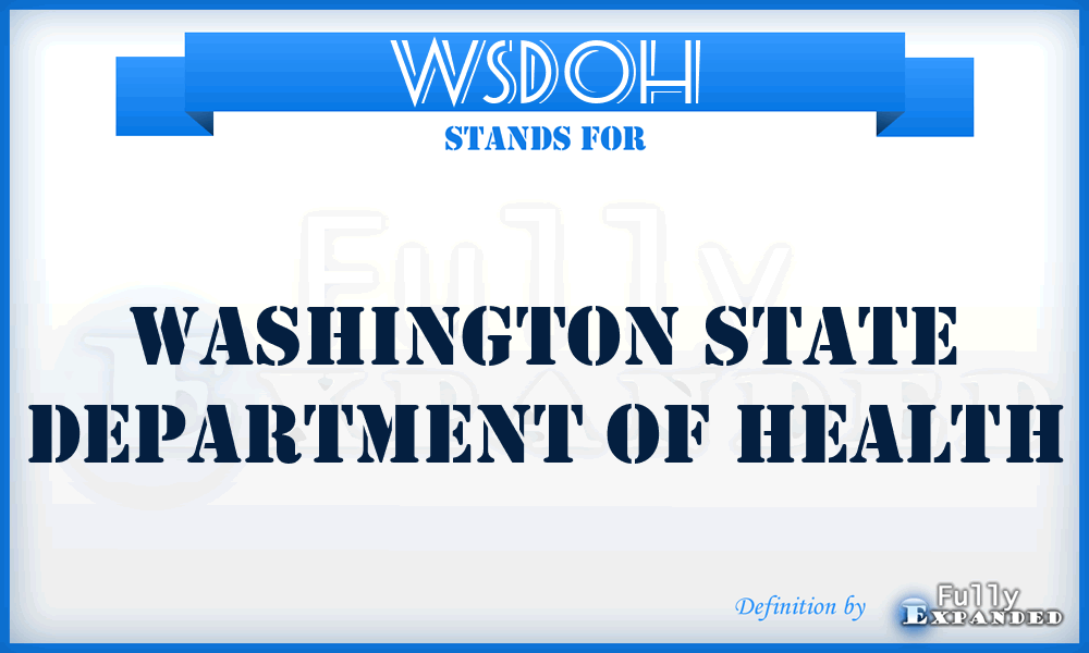WSDOH - Washington State Department Of Health