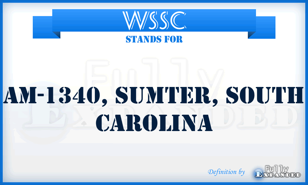 WSSC - AM-1340, Sumter, South Carolina