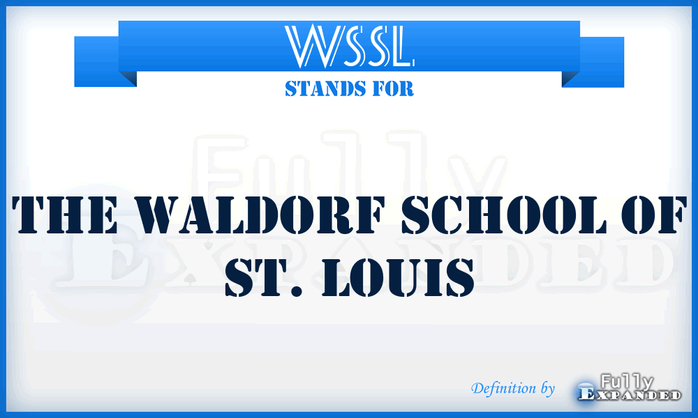 WSSL - The Waldorf School of St. Louis