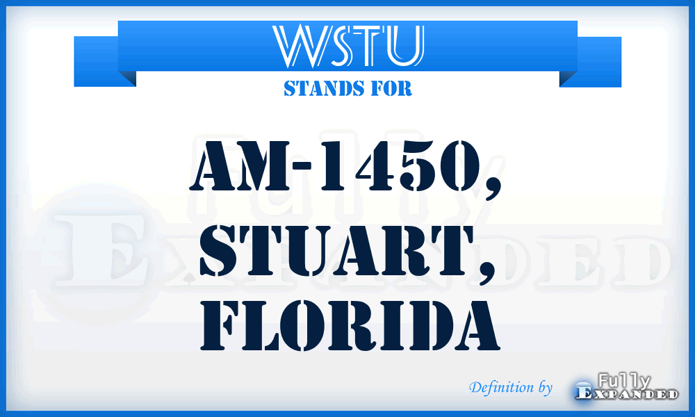 WSTU - AM-1450, Stuart, Florida
