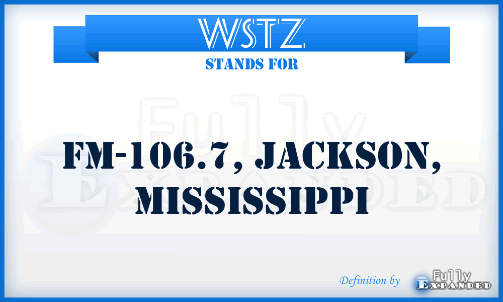 WSTZ - FM-106.7, Jackson, Mississippi