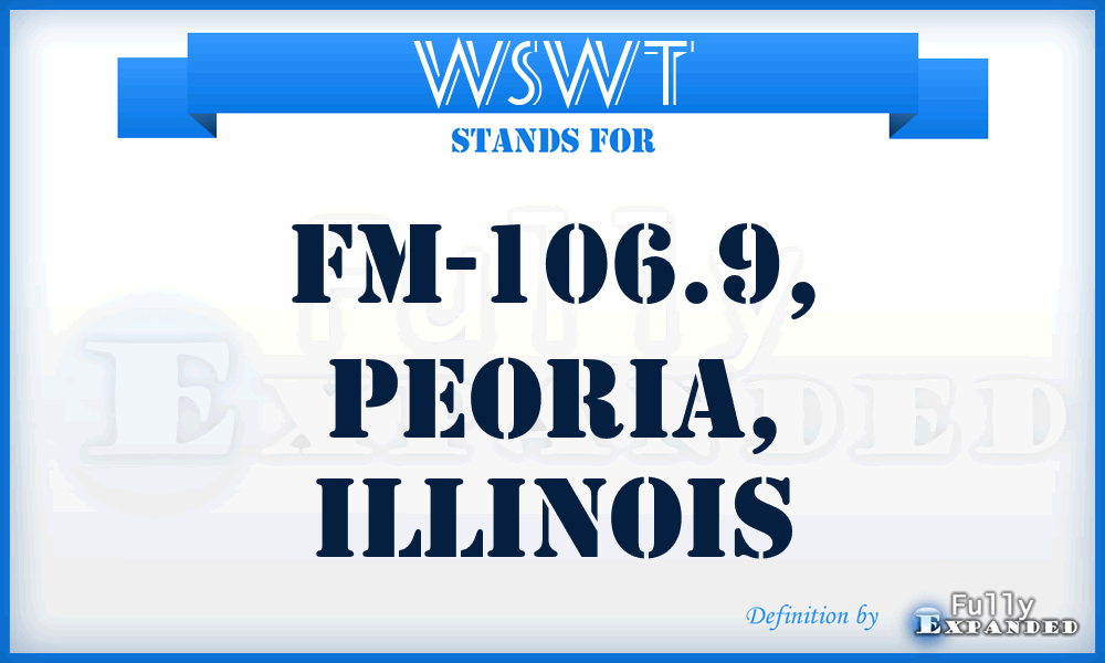 WSWT - FM-106.9, Peoria, Illinois