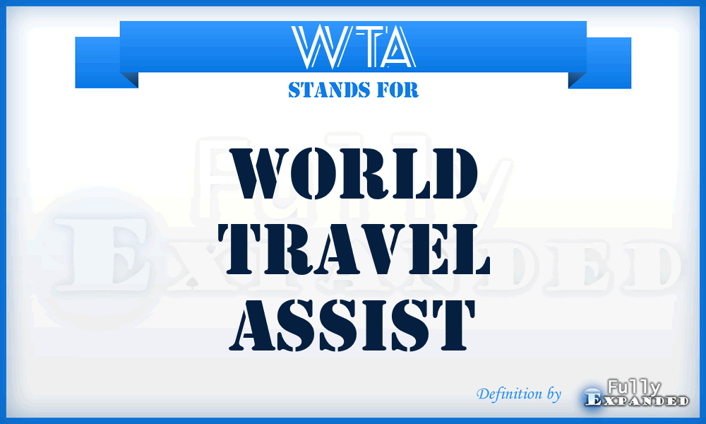 WTA - World Travel Assist