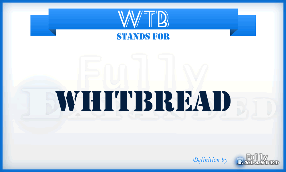 WTB - Whitbread