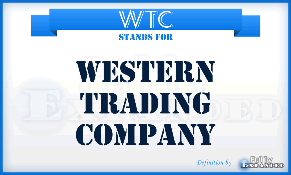 WTC - Western Trading Company