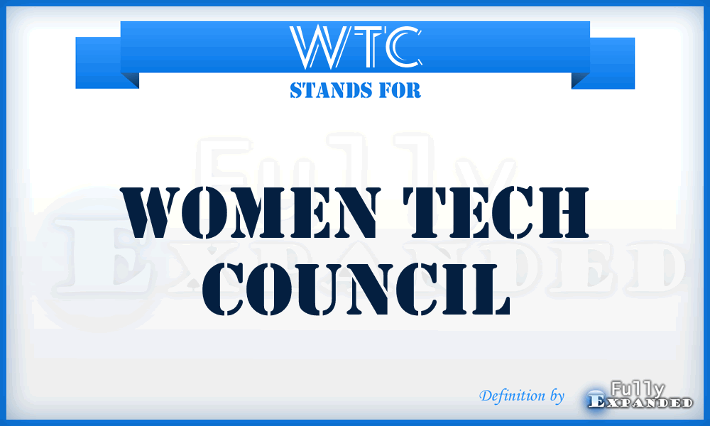 WTC - Women Tech Council