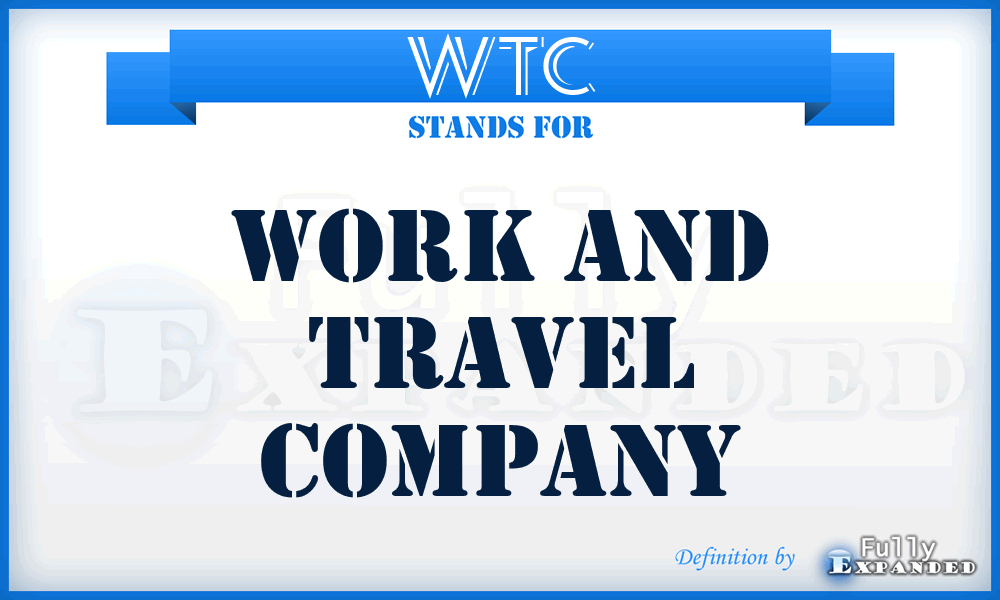 WTC - Work and Travel Company