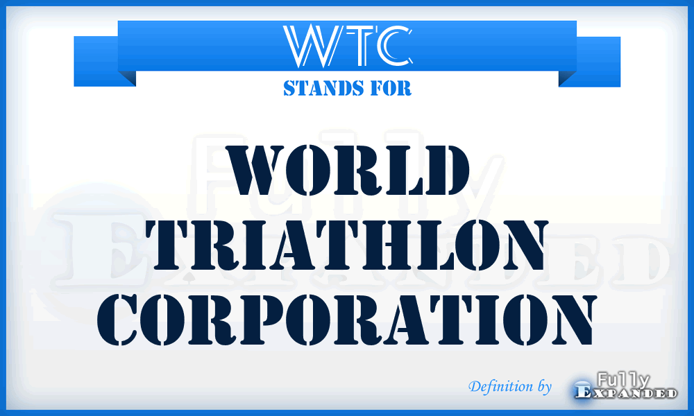 WTC - World Triathlon Corporation