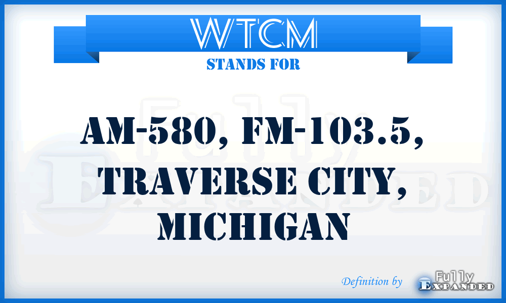 WTCM - AM-580, FM-103.5, Traverse City, Michigan