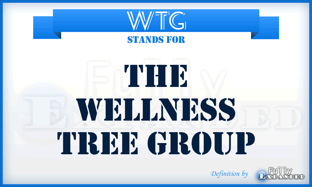 WTG - The Wellness Tree Group