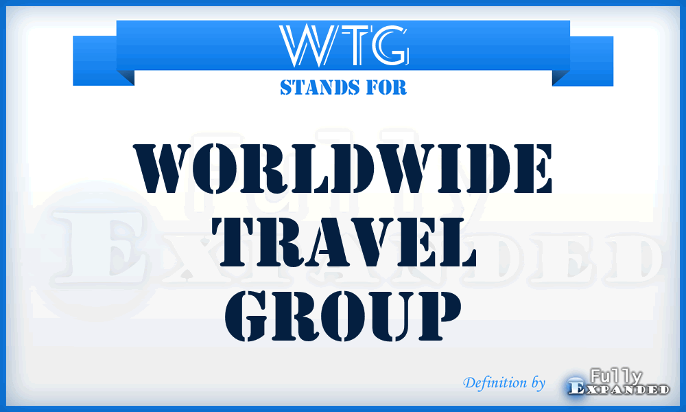 WTG - Worldwide Travel Group