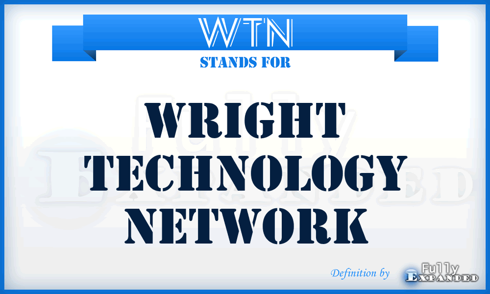 WTN - Wright Technology Network