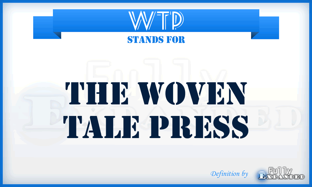 WTP - The Woven Tale Press