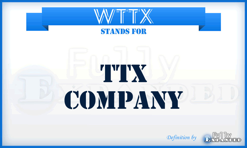 WTTX - TTX Company